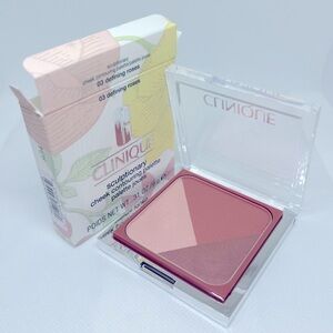 3 New CLINIQUE  03 defining roses Sculptionary Cheek Contouring Palette